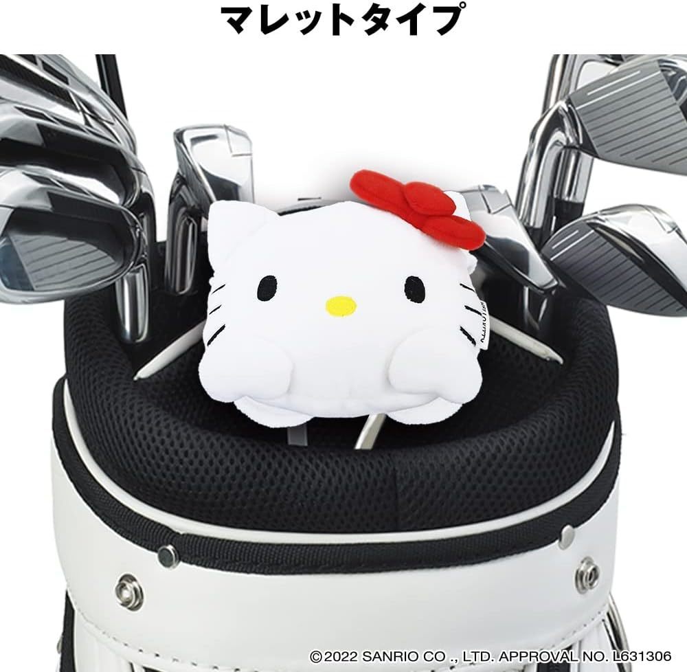 ☆プロフ必読！kitty white☆ M・I・N・D KTPT001 Hello Kitty Putter Cover White | eBay