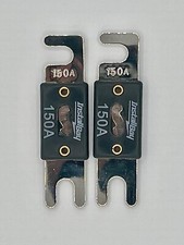 Twenty ANL 150A Truck Audio Fuses - Install Bay Nickel Plated 150 Hi-Amp
