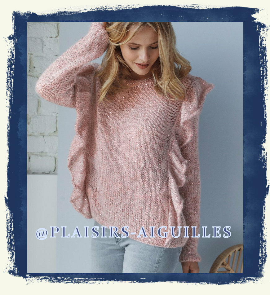 Lot De 5 Pelotes De Fil Fantaisie Phildar - Séquins Cuivre - Polyester Brillant