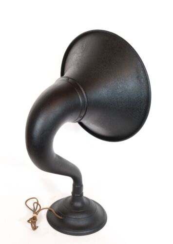 Mint, Working 1924 Atwater Kent Model M Black Horn Speaker For Breadboard Radio - Picture 6 of 10