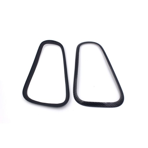 Real Carbon Fiber Rear Side Taillight Cover Trim for Mini Cooper R50 R53 R52 - Picture 5 of 6