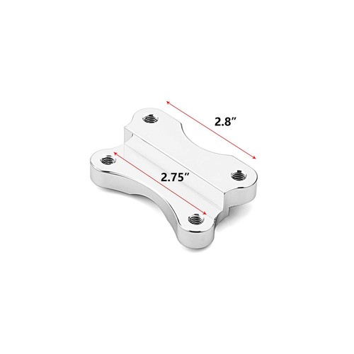 Softail Front Fender Spacer Relocator Riser Brackets Kit Compatible with Harl... - Picture 3 of 8