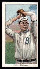 1909-11 T206 ~ Sovereign 350 ~ George Bell Brooklyn Superbas *TRIMMED*