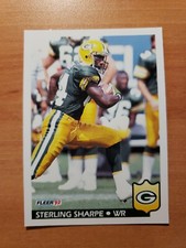 1992 Fleer #135 Sterling Sharpe - Green Bay Packers - NFL - Fresh Pull