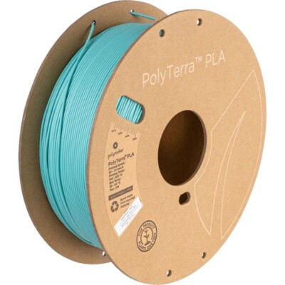 PLA PolyTerra 1,75mm 10x 1kg Arctic Teal Polymaker 3D Druck (10kg)