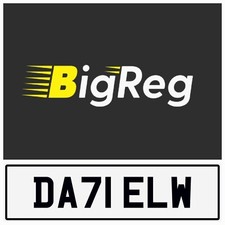 1 FAB DANIEL W DANNY DAN DANIELS DANS PRIVATE REGISTRATION NUMBER PLATE DA71 ELW
