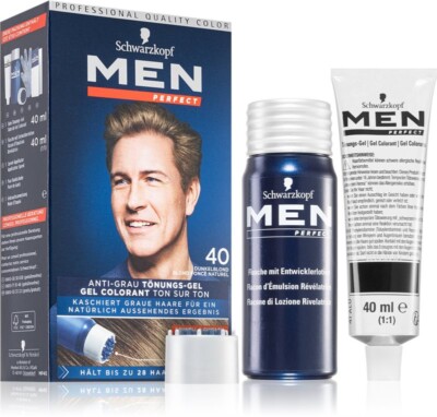 Teinture Gel Schwarzkopf 70 Men Perfect - Châtain Foncé Naturel Pour Hommes