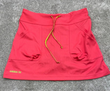 NWT Adidas Golf Skort Women's M 16x17 Hot Pink Gree Tennis Sporty NEW 5152