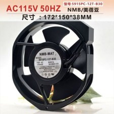 NMB-MAT 5915Pc-12T-B30-A00 Axial Fan 150Mm 115Vac 380Ma Aluminum frame fan