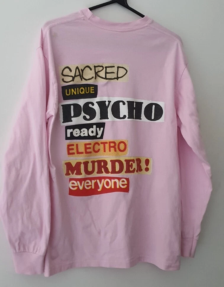 SS20 Supreme Heilig Einzigartig L/S T Shirt Rosa Langärmelig Größe L Groß