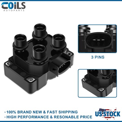Ignition Coil Pack Fits Ford Ranger 1988-2001 2.5/3.0/2.3L F-150 97-99 ...