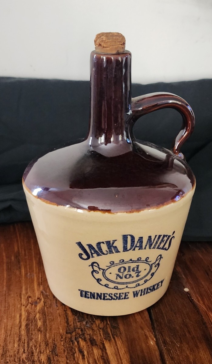 Jack Daniel's アンティーク樽 Vintage Jack Daniels Old No. 7 Stoneware Whiskey Jug Tennessee