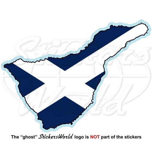 Tenerife Island Canary Islands Spain Bumper Sticker - 4x4 Inch Vinyl Decal