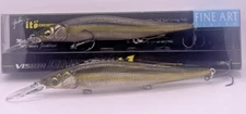 Megabass Vision Oneten 110 +1 Jerkbait - FA Striped Shiner  (SP-C)