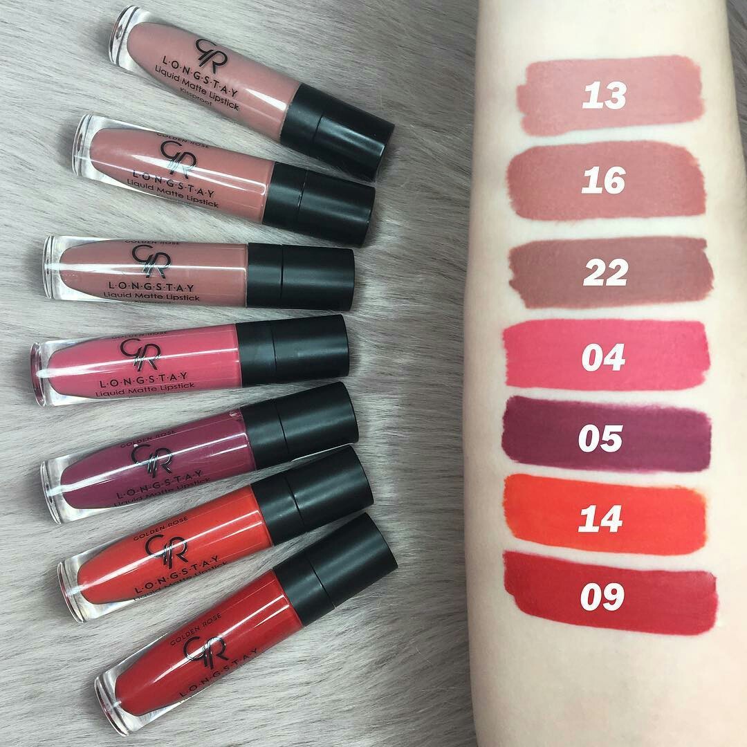 golden rose longstay liquid matte lipstick 13