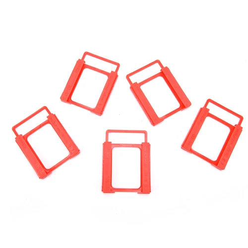 5x Drive Bay Caddies SSD Hard Drive Bay 2.5" To 3.5" Tray Bracket HDD Adap.ac JW
