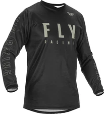 NEW Fly Racing F-16 Jersey - Black/Gray - XXL - MOTORCYCLE/ATV