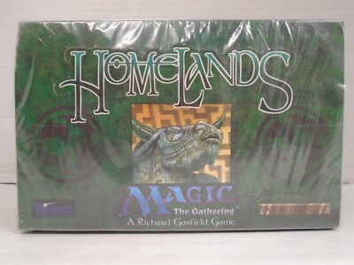 MTG MAGIC THE GATHERING HOMELANDS ENGLISH BOOSTER BOX NEW US | eBay
