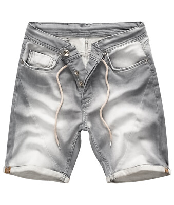 Kurzhose Herren Jeans Shorts Jeansshorts Herrenshorts Bermuda RC-2200