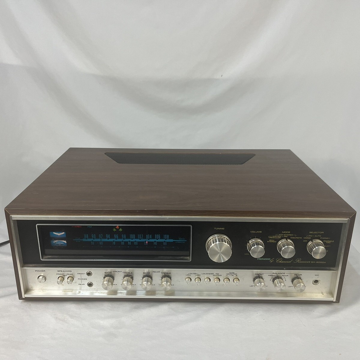 PIONEER QX-8000A STEREO/QUADROPHONIC AM/FM 250W RECEIVER 4 CHANNEL