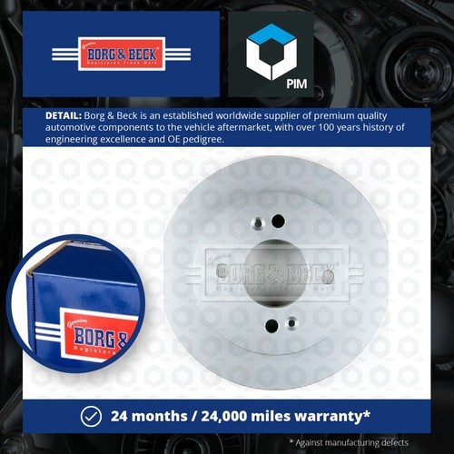 2x Brake Discs Pair Solid fits HYUNDAI I10 PA 1.1D Rear 08 to 11 D3FA