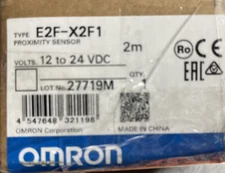 1pc) OMRON INDUSTRIAL AUTOMATION  E2F-X2F1  Inductive Proximity Sensor,2mm, Pnp