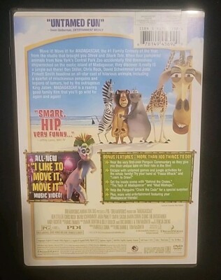 Dreamworks Madagascar Full Screen DVD Chris Rock Ben Stiller | eBay