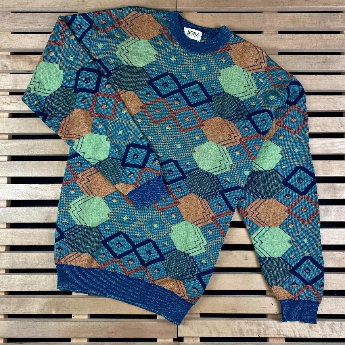 Boss mens sweater hot sale