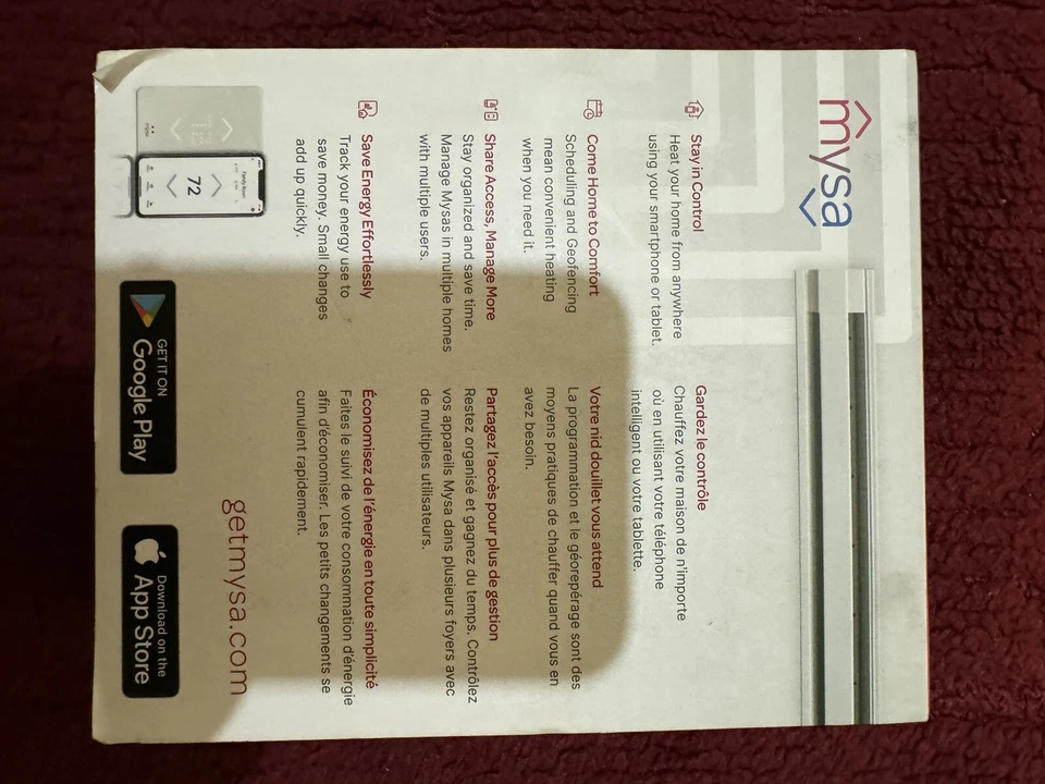 Mysa LTE Smart Thermostat 120-240V - Image 3 of 4