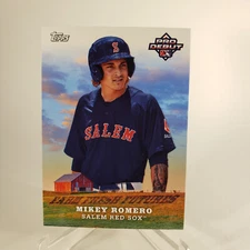 2023 Topps Pro Debut Mikey Romero Farm Fresh Futures Insert Salem Red Sox #FF-11