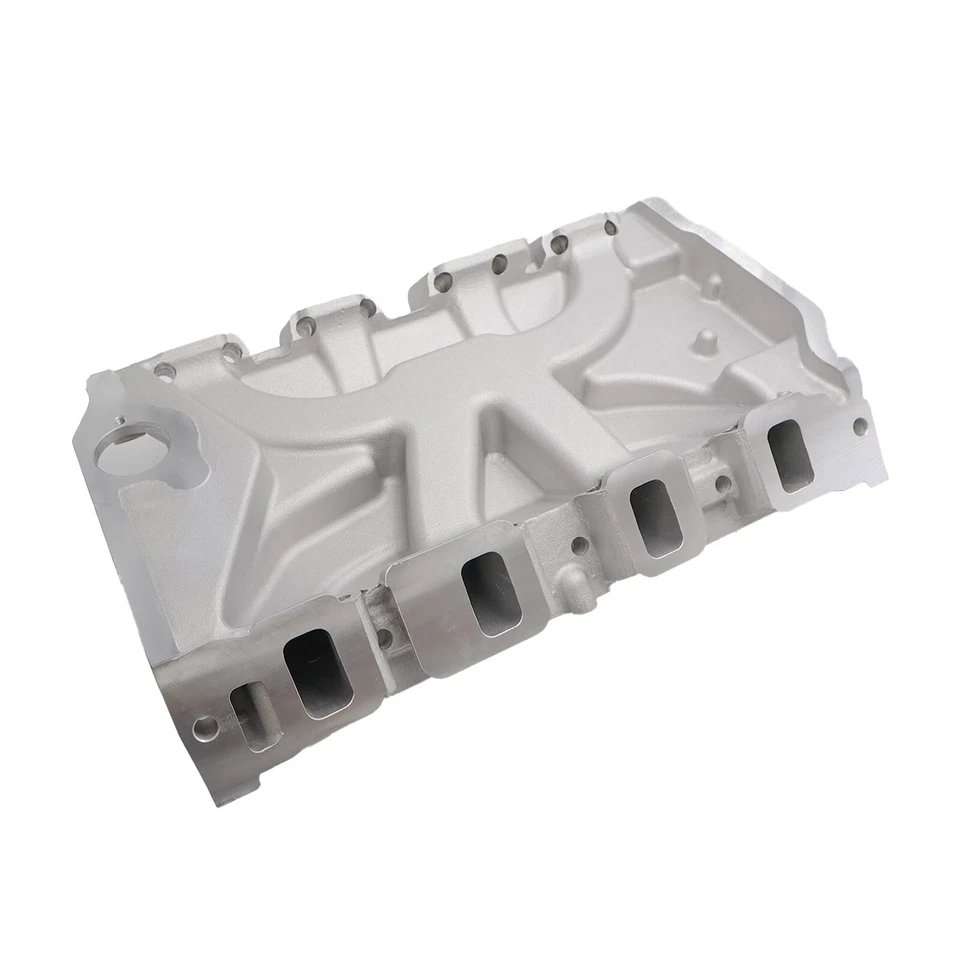 7105 For Ford 390 410 427 & 428ci FE V8 New Aluminum Intake Manifold Dual Plane - Image 3 of 4