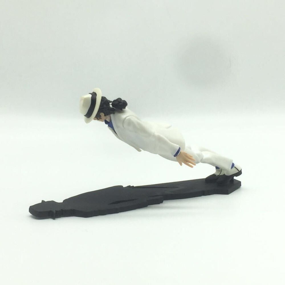 Figurine Michael Le Seigneur De La Danse - Moonwalk Jackson Articulée - Décoration PVC Ajustable
