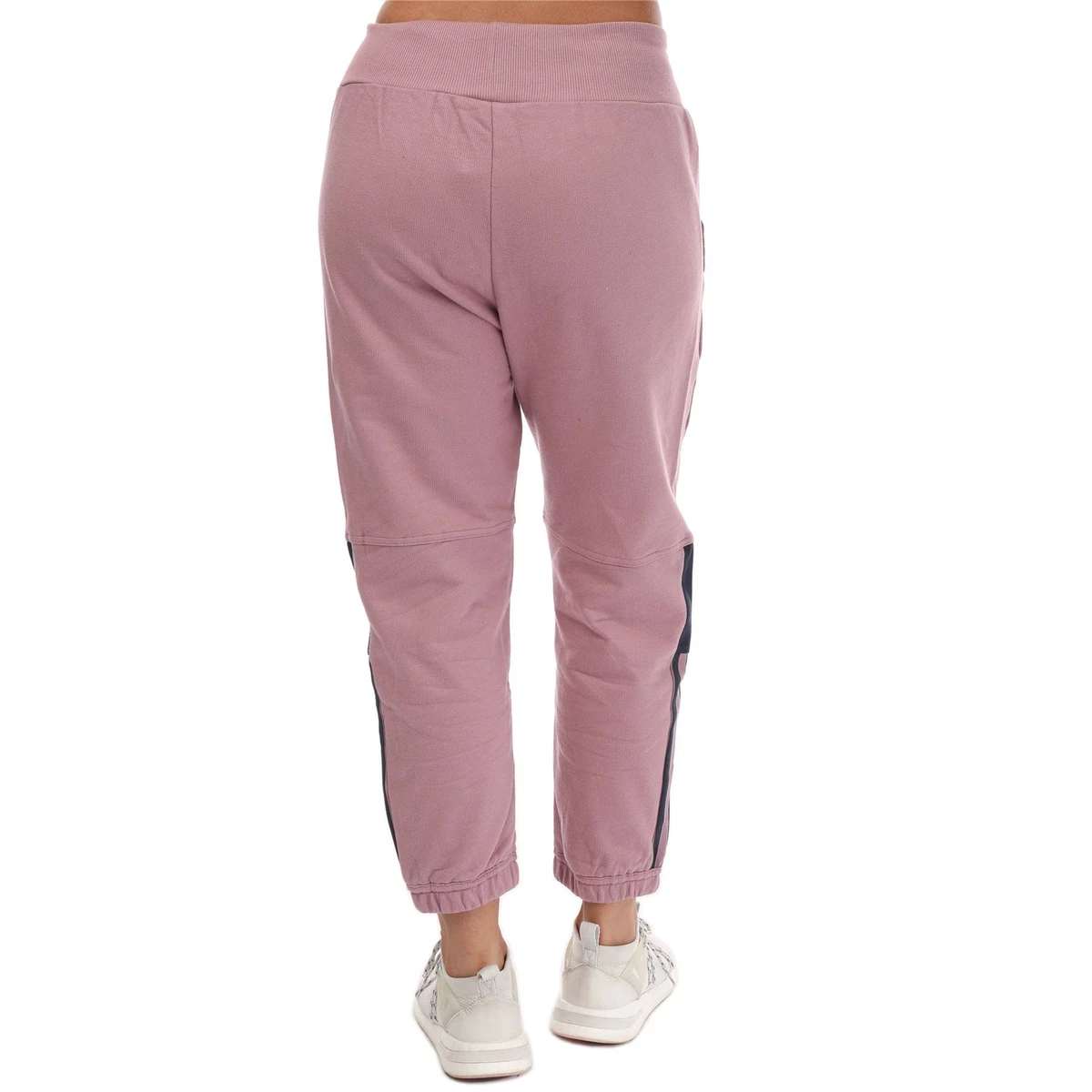 Women's adidas Tiro 7/8 Regular Fit High Rise Pants in Pink