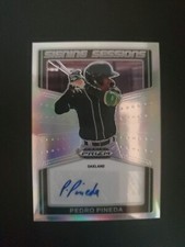 Pedro Pineda 2022 Prizm Draft Picks Baseball Signing Sessions Autograph PRIZM