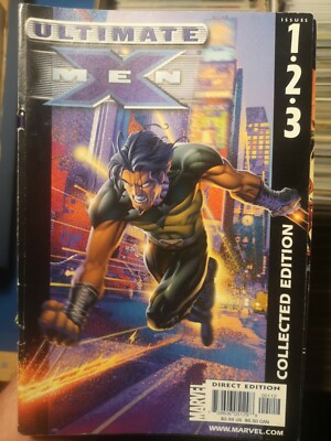 MARVEL COMICS  ULTIMATE X-MEN COLLECTED EDITION ISSUES 1, 2, 3 Second Print 