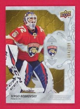2019-20 UD Engrained Sergei Bobrovsky 064/299 Base Card #19 Florida Panthers