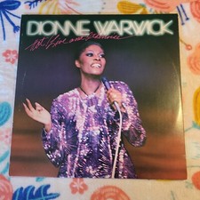 Dionne Warwick: Hot ! Live And Otherwise – Double Vinyl LP Record 12" (1981)