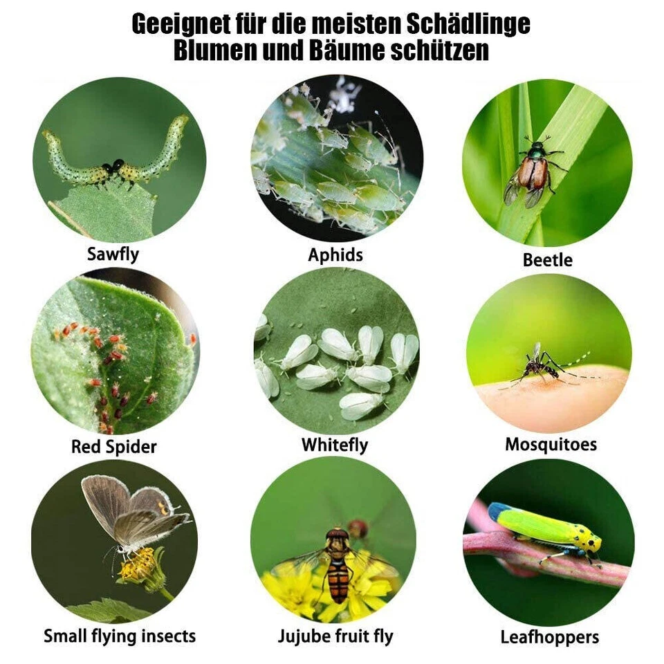 100X Gelbtafeln Gelbsticker Gelbtafel Falle Insektenfalle Trauermücken Kleber DE - Bild 3 von 4