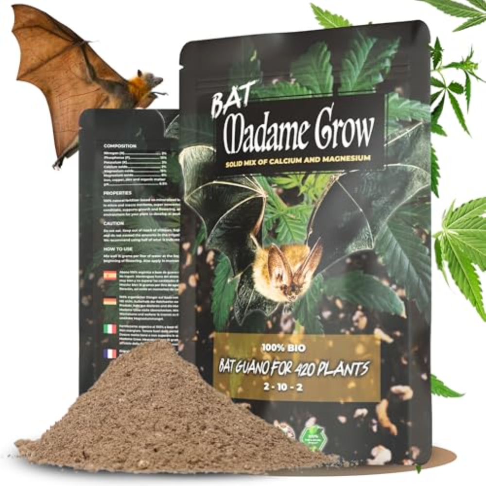 Concime organico - Guano - BAT MADAME GROW - (500g)