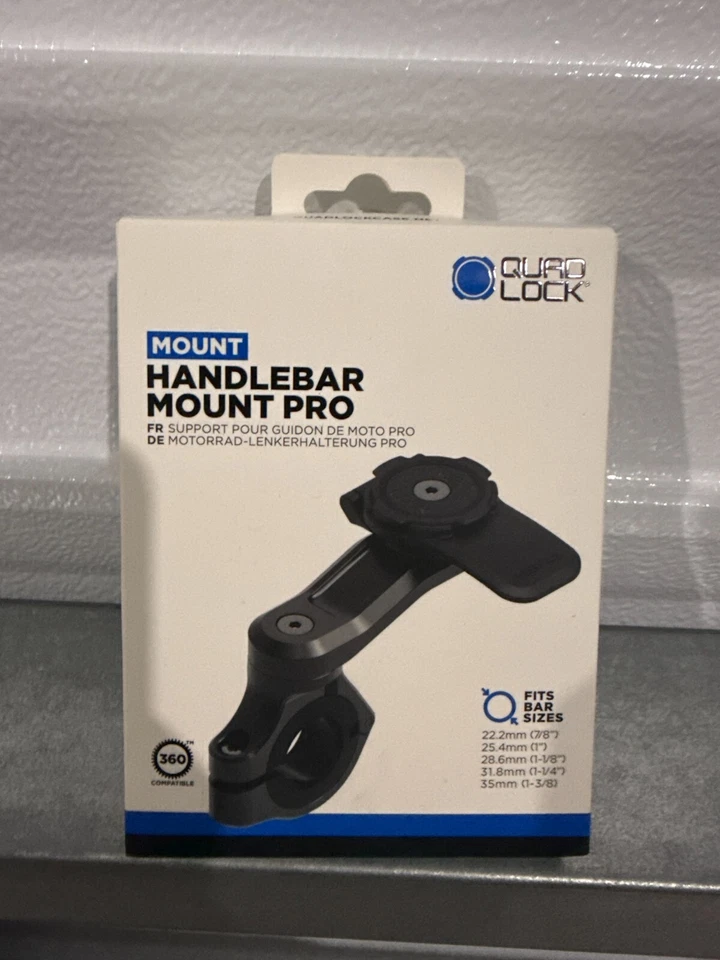 Motorcycle Handlebar Mount Pro - Quad Lock