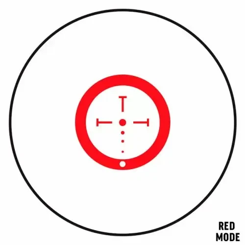 Burris AR-332 3x-32mm Tactical Prism Red Dot Sight Ballistic CQ Reticle 300208 - Image 4 of 4