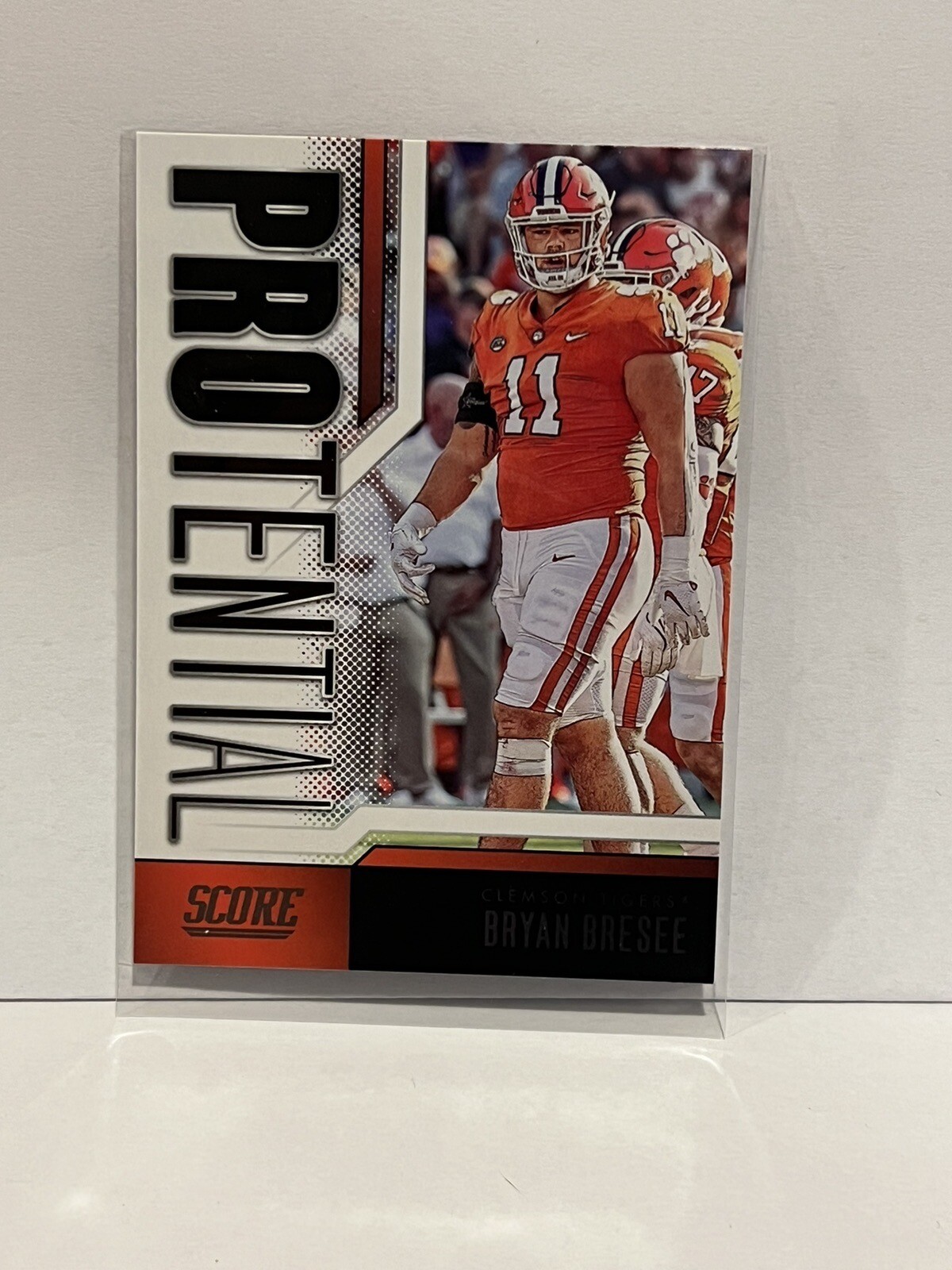 2023 Score Protential Gold #20 Bryan Bresee - Clemson Tigers