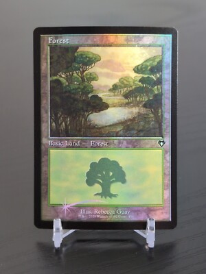 MTG Commander Masters Forest 450 Land Retro Foil - NM/LP | eBay