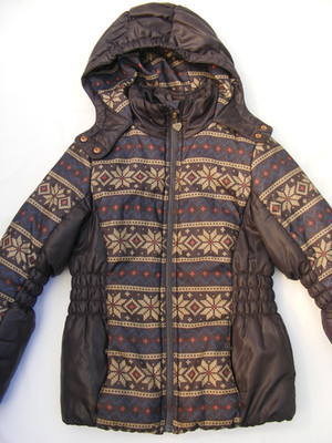 Mexx Mädchen Winter Jacke Grau Gr. 152 Ausgefallen TOP