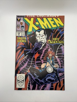 The Uncanny X-Men #239 (Marvel Comics December 1988) Look at all photos!