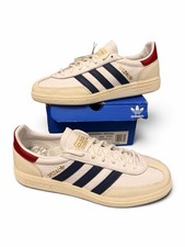 NEW ADIDAS HANDBALL SPEZIAL WHITE BLUE MEN S 8 WOMEN S 9