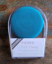 Foreo Luna 4 Body Bath Evergreen T Sonic Massaging Body Brush Evergreen New