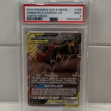 Umbreon & Darkrai GX 125/236 Sm-Unified Minds Holo on eBay