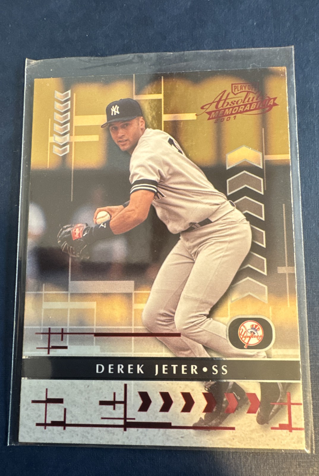 2001 Playoff Absolute Memorabilia - Derek Jeter #5