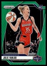 Julie Vanloo Rookie Green #42 2024-25 Panini Prizm WNBA Washington Mystics